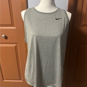 Nike Women's Heather Gray Tank Top